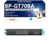 aauot BP-GT70BA Toner Cartridges Compatible for Sharp BP-50C26 BP-50C65 BP-70C45 BP-70C31 BP-70C55 BP-70C36 BP-50C36 BP-50C45 BP-70C65 BP-50C55 Printer, Clear and Durable, 40000 Pages,Cyan-1 pack