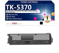 aauot Compatible TK-5370 Toner Cartridge Replacement TK-5370BK TK-5370C TK-5370M TK-5370Y for Kyocera ECOSYS PA3500cx MA3500cix MA3500cif Printers, 7000 Pages,Black