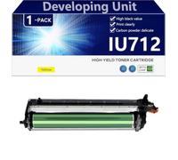 aauot High Yield IU712 Developing Unit Drum Unit Replacement for Konica Minolta Bizhub C659 C759 Printers, Clear and Durable,Yellow-1 pack