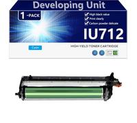 aauot High Yield IU712 Developing Unit Drum Unit Replacement for Konica Minolta Bizhub C659 C759 Printers, Clear and Durable,Cyan-1 pack