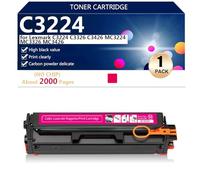 aauot Toner Cartridge Compatible with Chip for Lexmark C3224 C3326 C3426 MC3224 MC3326 MC3426 Printers, 2 Especificaciones Disponibles,Magenta-NO Chip