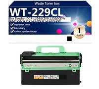 aauot WT-229CL High Yield Waste Toner Box Compatible for Brother DCP-L3560CDW L3520CDW L8240CDW HL-L3220CW L3220CDW L3240CDW MFC-L8340CDW L8390CDW L3780CDW L3760CDW Printers,Black