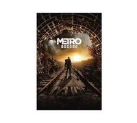 AAVEDA Game Metro Exodus 1 Canvas Poster Bedroom Decor Sports Landscape Office Room Decor Gift Unframe-style 12x18inch(30x45cm)