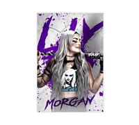 AAVEDA Liv Morgan Canvas Poster Bedroom Decor Sports Landscape Office Room Decor Gift Unframe-style 12x18inch(30x45cm)
