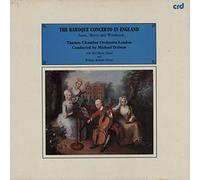 AAVV - The Baroque concerto in England - Anon.; Boyce; Woodcock--Vinyl LP-CRD - Inghilterra-CRD 1031-AAVV-BENNETT William (flauto traverso); BLACK Neil (oboe)