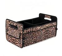 AAWEI Car Boot Organiser for Jaguar I-PACE (X590 2018-2025 2026),Foldable Storage Box,Waterproof Oxford Cloth Tidy Bag,Heavy Duty Cargo Basket With Mesh Pockets,B