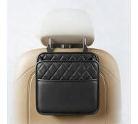 AAWEI Car Seat Organiser for Alfa Romeo Brera (939 2006-2011),Pu Leather Diamond Pattern Hanging Storage Bag,Front Passenger And Back Seat Tidy,Interior Accessories