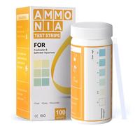 AAwipes Ammonia Test Strips for Fish Tank Aquarium Test Strips Aquarium Water Test Kit Freshwater Fish Tank (50)