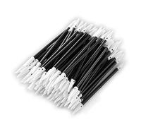 AAwipes Double-Tipped Cleaning Swabs 2.9" (200pcs Black 3.2 mm Head, 73 mm Length), Foam Cleaning Swabs with Spiral Shape for Tiny Tight Space of PCB Board, Printer, Inkjet (D7230BLK)