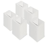 AAwipes Eyeglasses Cleaning Cloth Glasses Cloths Bulk 100 Pack (5.5"x5.5", White, No Logo) for Eyeglasses, Lenses, Phones, Screens, Camera, Silverware, Any Other Delicate Surfaces