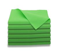 AAwipes Guitar Cloths Microfiber (6-Pack 12"x12" Cloths) Plush Polishing Cloths for Musical Instruments Premium Cleaning Cloths for Guitar Violin Piano Clarinet Trumpet Sax Universal (HCIS-1212-G)