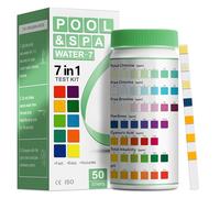AAwipes Pool & Spa Test Strips 7-in-1 for Hot Tubs, 50 Strips (K01-50)