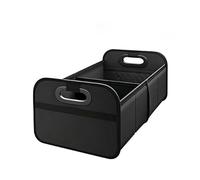 AAXgy Car Boot Organiser for Audi RS3 2011-2021 2022 2023 2024 2025 8P 8V 8Y, Foldable Trunk Storage Box, Sturdy Cargo Tidy with Handles, Space Saving Auto Interior Accessories,A-Black