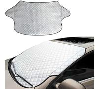 AAXgy Car Windscreen Snow & Frost Shield for Skoda Fabia 2008-2023 2024 2025, Thick Foldable Front Window Ice Protection Cover, Easy-Store Winter Windshield Guard