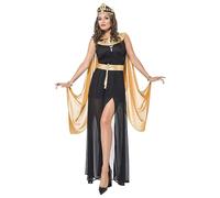 Aayahakawa Ancient Roman Dress Queen Egypt Women's Greek Goddess Costume Carnival Cosplay Egyptian Cleopatra Toga Costume (Roman Goddess, M