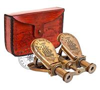 AAYAT NAUTICAL Monocular Binocular Vintage Antique Brass Folding Monocular Nautical Telescope Spyglass