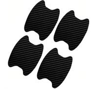 AAZENG Car Door Handle Bowl Sticker for Suzuki Splash 2008-2014 EB,3d Carbon Fiber Door Bowl Paint Scratch Protective Film,Car Accessories,Car Door Handle Protection Film,Black