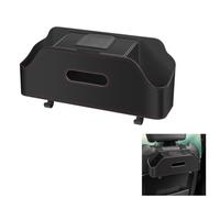 AAZENG Car Headrest Backseat Organizer for Vauxhall Grandland (A18 2017-2025 2026),Multi-Purpose Storage Box With Cup Holder And Tissue Dispenser,Phone Stand And Hanging Hooks 1pc,Black