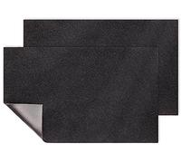 AAZZKANG Large Front Door Mat Outdoor 2 Pack with Non Slip Backing Multipurpose Utility Mats 60x90cm Blank Doormat Ultra Absorb Mud Easy to Clean Welcome Mat for Indoor,Entrance