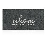 AAZZKANG Large Welcome Mats for Front Door Outdoor Non Slip Shoes Doormat Large 120x45cm Quickly Trap Dirt Easy to Clean Door Mat Indoor Entry Mat