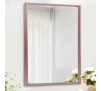 AAZZKANG Modern Mirrors for Wall Large 65x45cm Rectangle Metal Mirror for Bedroom Bathroom Home Entrance Vanity Mirror