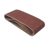 AB/B100/60A 60 GRIT MULTI-MATERIAL SANDING BELT 610MM X 100MM, Suitable for Wood, Paint, Metal & Plaster, Coarse Aluminium Oxide Grit, 3 in Pack