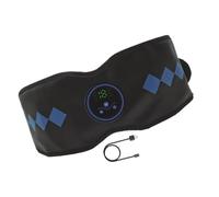 Ab Belt Muscle Stimulator - 19-level Flexible Portable USB Rechargeable Yoga Supplies - Optimized Belly Massage Machine - For Toning Home Beauty Spa Post-Workout Recovery Wellness Routine