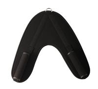 Ab Crunch Harness EVA V Shape Training Pulling Harness for Exercise Gym Home Foam Handle, 36.5CMx38CM