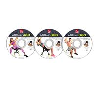 AB Doer 360 Workout Series - 3 Pack DVD Set with Fitness Professional Rosalie Brown! Cardio Flow, Chair Pilates/Yoga & 5 Minute Fitness Breaks Get The Most Out of Your