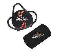AB Dolly Plus Core Abs and Full-Body Trainer, 360 Rolling Wheels, Black | Padded Frame, Curved Handles, Steel Build, Rollouts to Planks and Mountain Climbers, Includes Kneel Pad and Workout Videos