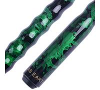 AB Earth 58" Pool Cue/Pool Stick Ergonomic Design Hardwood Canadian Maple 13mm Tip 18-21oz Billiard Cue B1SN, Green 19oz
