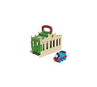 AB Gee abgee 900 GWX08 EA Thomas Push Along-Connect & Go Tidmouth Shed, Multicolour