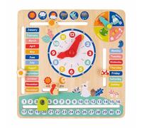 AB Gee abgee 921 TF329 EA Wooden My Calendar, red