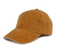 AB Hats and Accessories Adjustable Baseball Cap, Lightweight, Stylish, 100% Cotton, 6 Panels, Many Colours (UK, Alpha, One Size, Burnt Orange)