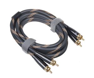 AB HQ Stereo RCA Cable 2xCINCH One and a Half Meter High Quality Audio Cable