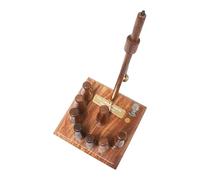 Ab Lincoln Wooden Bar Skittles Game Set Pub Gift Personalised 615