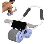 AB Machine per Allenamento, Ruota automatica addominale, addominale rimovibile Con supporto al gomito | Rullo di Allenamento Con pancia portatile, rafforzamento 'allenatore per uomini,
