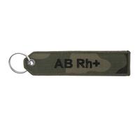 AB Rh+ Blood Type Keychain - wz.93 Pantera PL Woodland