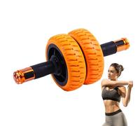 Ab Roller, 6 Inch Core Workout Home Gym Fitness Wheel, Strength Training Home Gym Accessories with Ball Bearings for Exercise Floor Family Yard Outdoor Indoor