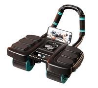 Ab Roller, Ab Roller Wheel Abdominal Trainer, Ab Machine, Automatic Rebound Ab Workout Equipment, 4 Wheel Abdominal Trainer, Roller Wheel, Core Strength Training Abdominal, Elbow Supports For Workout