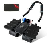 Ab Roller Abdominal Exercise Wheel ab Trainer Abs Roller Wheel Home Workouts Equipment with Knee Mat, Automatic Rebound, Built-in Phone Holder, Workout Equipment for Fitness Enthusiasts & Novices.