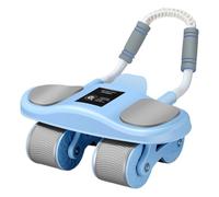 Ab Roller, Automatic Rebound Trainer, Core Strength Machine, Elbow Support Fitness Tool for Abdominal Exercise, Belly Toning, Home Gym, Muscle Conditioning, Full-Body Workout Use