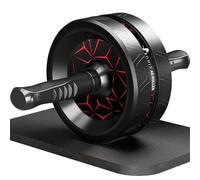 Ab Roller Exercise Wheel, Ultra-Wide Exercise Wheels with Extra Thick Knee Mat for Home Gym Fitness, Abs Workout Equipment for Abdominal and Core Strength Training for Men and Women