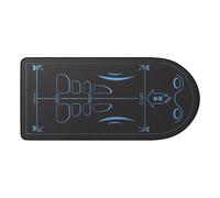 Ab Roller Mat - Ab Roller Wheel Exercise Mat, Anti-Slip Mat For Core Training | 7mm Thick Floor Pad Sound Insulation Knee Pad Ab Rollout Mat, Abdominal Fitness Mat Abs Roller Mat For Home Workouts