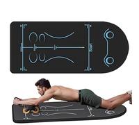 Ab Roller Mat - Exercise Floor Pad - Thick Home Gym Mat - Non-Slip Knee | for Ab Wheel Workouts, Pilates, Skipping, Yoga, Sound Insulation, Protects Floor, Comfortable Anti-Slip Cushion for-Ab