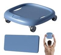 Ab Roller Portable Waist Strength Trainer, Abdominal Exercise Training | 360 Degree Rotating for Women, Full Body, Core Workouts, Home