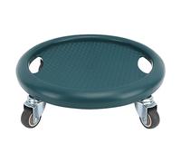 Ab Roller Wheel,360 Degrees Swivel Coaster Abdominal Strength Workout Trainer Exercise Wheels for Home Gym Fitness Waist Strength Trainer (Dark Green)