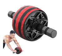 Ab Roller Wheel - 4 Inch Core Rebound Trainer Double Way Abdominal Exercise Home Gym Equipment for Strength Developing | Smooth Return and Control