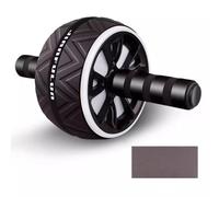 Ab Roller Wheel and Knee Mat, Abs Workout Equipment for Abdominal & Core Strength Training, Home Gym Fitness Exercise Wheels for Women Men, Abdominal Wheel (white)