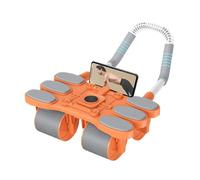 Ab Roller Wheel - Four Wheel Auto Rebound Trainer | Core Strength Exercise Equipment with Anti-Slip Grip for Teens Athletes Sports Enthusiasts Home Gym Fitness, 12.6x6.69x8.66 inches